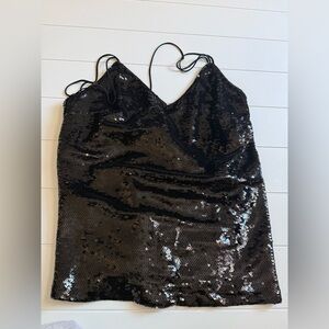 H&M Shimmering Black Camisole